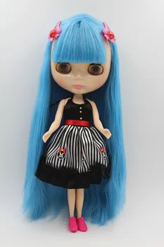 Кукла Blygirl Синята ресни косата блайт tait тялото на Кукла Мода може да промени грим Мода кукла