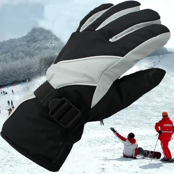 2021 Зимни Ски Ръкавици Топли Ръкавици Космически Памучни Ръкавици Ветроупорен Ръкавици За Езда На Улицата Ски Ръкавици