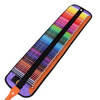 72 бр./компл. цветни моливи, включително цветни моливи, пътен калъф, острилка за моливи, идеален подарък за децата, на студентите, художник