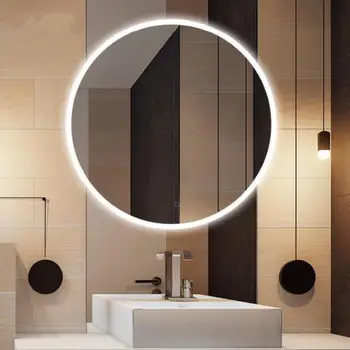 Огледало за баня led монтиран на стената лампа за измиване на тоалетна с монтиран на стената лампа за миене на баня огледало за баня висящи led светлини магазин за дрехи, огледало светлина