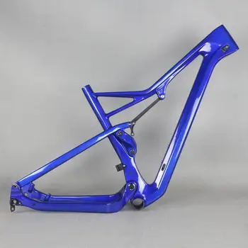 Метална синя рамка за окачване 27,5 er boost и 29er Boost МТБ карбоновая велосипедна рамка 29er XC boost рама за окачване