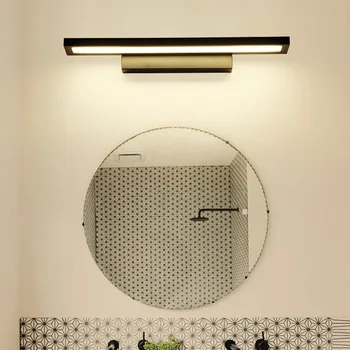 ултра-тънък алуминиев led дневна спалня стълба за осветление коридор баня тоалетна огледало на предните лампи и осветление