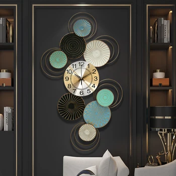 Уникални Метални Стенни Часовници в скандинавски минималистичном модерен Стил, Безшумни Черно-Бели Часовници Reloj De Pared Wood Home Decor EI50WC