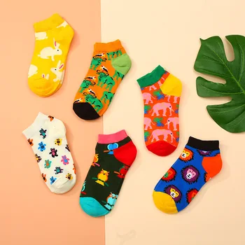INS Летни Тънки Чорапи, Популярни Памучни Чорапи с логото на Европейския и американския стил, с фин Връх, с нисък Покрив, дамски чорапи