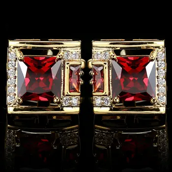Мъжки Родословни Луксозна Марка Златни Черни Диамантени Копчета За Ръкавели За Мъжки Френски Блузи Копчета Бизнес Сватбени Подаръци Бижута