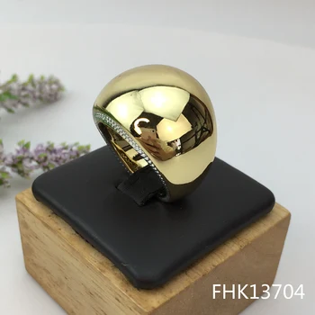 Yuminglai Висококачествено Дамско вечер Пръстен от истинско злато 18 Карата с покритие пръстен безплатна доставка подарък FHK13704