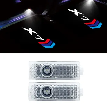 LED Вратата на Колата Добре Дошли Светлини прожекторни Лампи За BMW G01 G08 G02 G05 G06 G07 X1 X2 X3 X4 X5 X6 X7 F48 F39 E53 E84 E72 E83 E70 E71