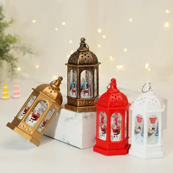 Заключване Фенер Светлината на Фенера Украса е Фенер за християнски Сцени Коледна Къща