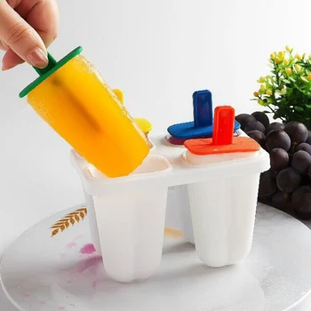 Нов Студен Сладолед Поп Мухъл Popsicle Чайник Lolley Мухъл Тава Тиган за Кухня направи си САМ Инструмент