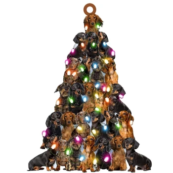 Коледно Дърво Висящи Висящи Украшения На Забавни Коледни Декорации За Дома Честита Нова Година Детски Подарък-Коледни Аксесоари