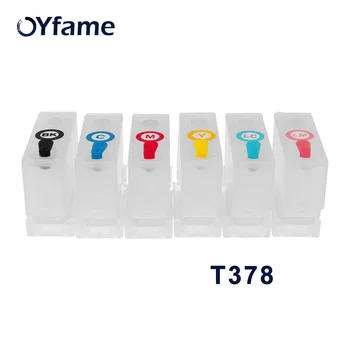 OYfame 378 T3781 T3791 Мастило касета За Epson T3781 Касета За Epson XP-8500 XP-15000 XP-8600 Принтер С чип ARC