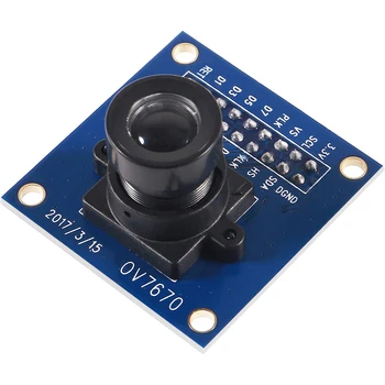 OV7670 Модул на Камерата Поддържа VGA CIF Автоматично Управление на Експозиция Дисплей Активен Интерфейс I2C Размер 640X480 За Arduino САМ Kit