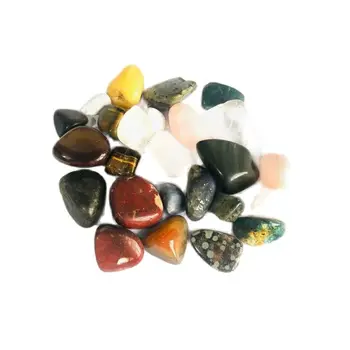 минерали, естествени камъни на кристали и лечебни камъни, смесени цветен кварц за Декорация на дома