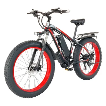 Smlro XDC600 Електрически Планински Велосипед 48 26 Инча Дебела Гума 1000 W 13Ah Велосипед Електрически Хибриден Велосипед За Мъжете И Възрастни Дропшиппинг