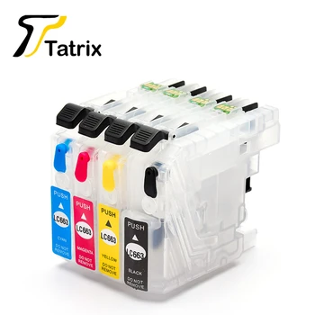 Tatrix за многократна употреба касета Brtoher LC663 за принтер Brother MFC-J2320 MFC-J2720