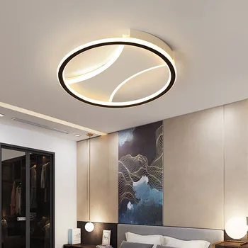 модерен led лампа candeeiro de teto в скандинавски стил, модерни полилей, таван led осветителни тела за дома трапезария