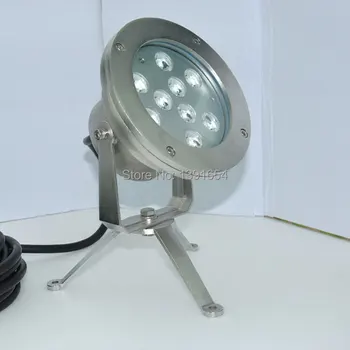 CE, ROHS IP68 4 бр./лот 316 неръждаема стомана 24 До 27 Вата Одноцветный Подводен Хирургична лампа LED Фонтан
