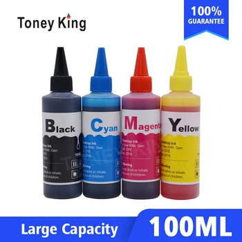 Toney King 100 мл Мастило за принтер HP 140 141 Заправляемый Мастило касета За D4263 D4363 C4283 C4483 C4583 C5283 D5363