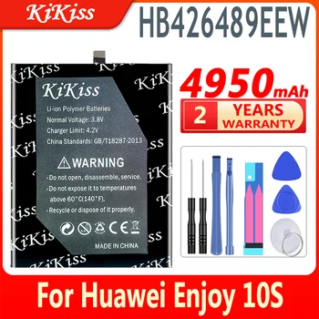 KiKiss HB426489EEW За Хуа уей 4950 mah Батерия За Huawei Honor V20 Honor Play 4T Pro Enjoy 10 S Сменяеми Батерии