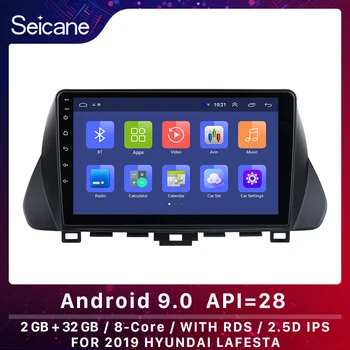 Android 10,0 Авто Радио, Мултимедиен Плейър За 2019 HYUNDAI LAFESTA Carplay QLED 2din GPS Навигация Авторадио AI Глас