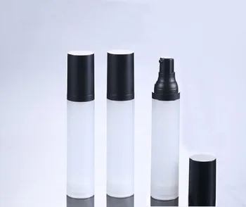 50 ml matte безвоздушная бутилка серум/лосион/емулсия/течна основа слънцезащитен крем избелваща копър козметична опаковка за грижа за кожата