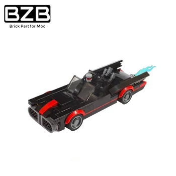 BZB MOC 24651 Черният Рицар Суперавтомобил Герой Състезателни Градивен елемент на Модел на Семейно Бижу е Детска Игра За Мозъка САМ Играчки от най-Добрите Подаръци