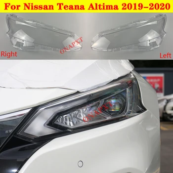 Автомобилни Светещи Капачки Лампа Прозрачен Капак Отпред Фарове Със Стъклен Капак На Корпуса На Обектива За Nissan Teana Altima 2019-2020